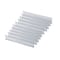 Azar Displays 6''W x 1''H Acrylic Wall Nameplate, NO TAPE, 10PK 199601-NT - alternate 1